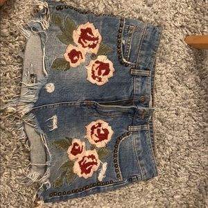 Free people Jean skirt